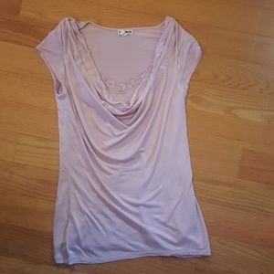 Women's Size XS Lavender Express Blouse Shirt